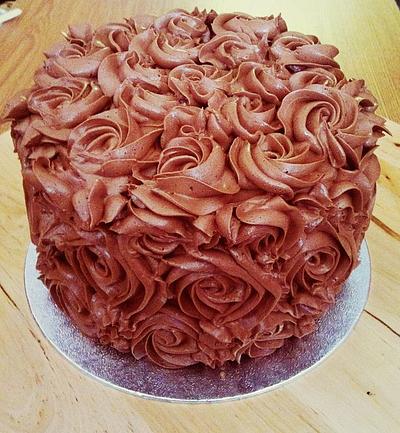Chocolate swirl cake - Cake by SugaredSaffron