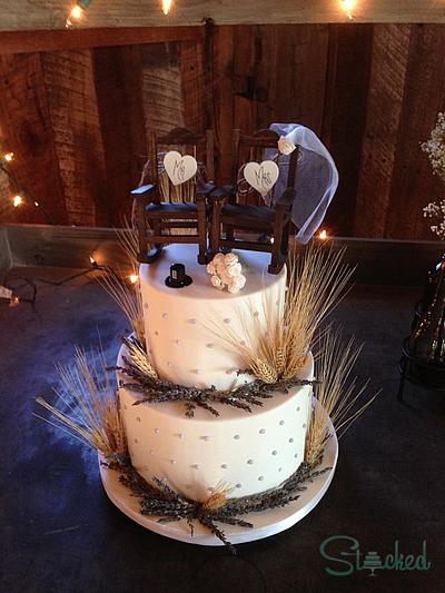 Mr. & Mrs. - Cake by Stacked