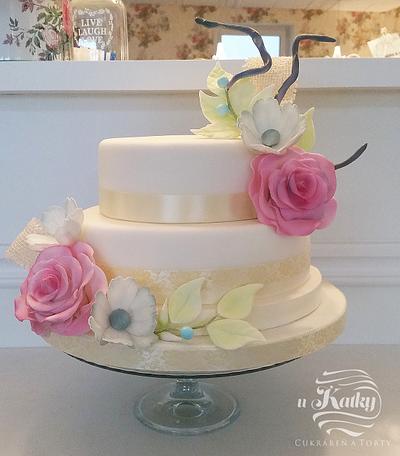 Another wedding cake - Cake by Katka
