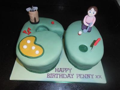 Happy Golfing - Cake by Anyone4cake