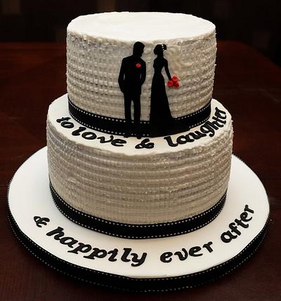 To love & laughter... - Cake by PureCakery