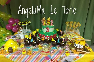 Pooh swet table - Cake by AngelaMa Le Torte