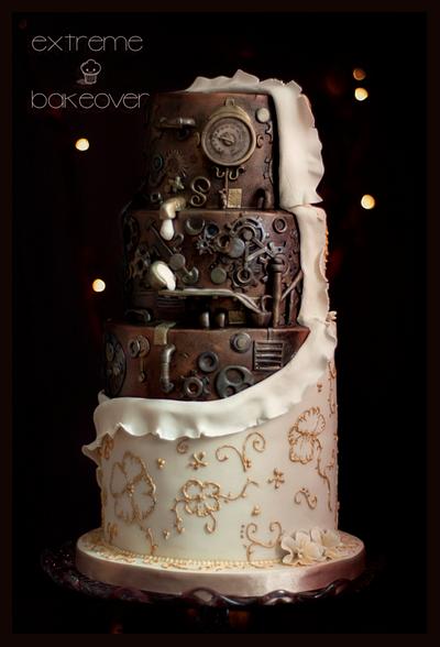 Power Within - steampunk pretty - Cake by Extreme Bakeover