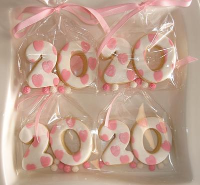 20th birthday cookies - Cake by Dora Avramioti
