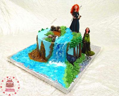 Princess Merida cake - Cake by Sara Hossam