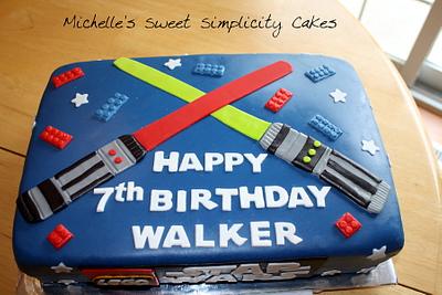 Lego Star Wars Birthday Cake - Cake by Michelle