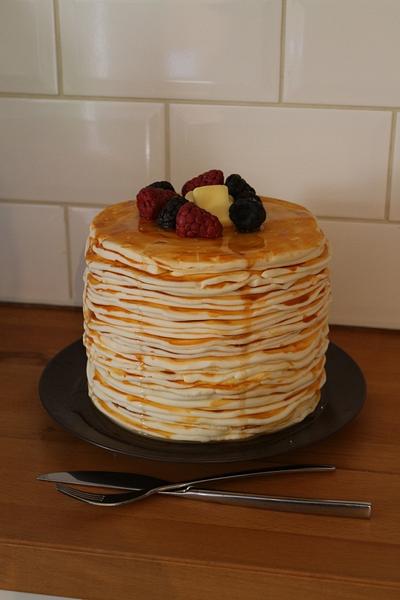 Pancake cake - Cake by Ermintrude's cakes