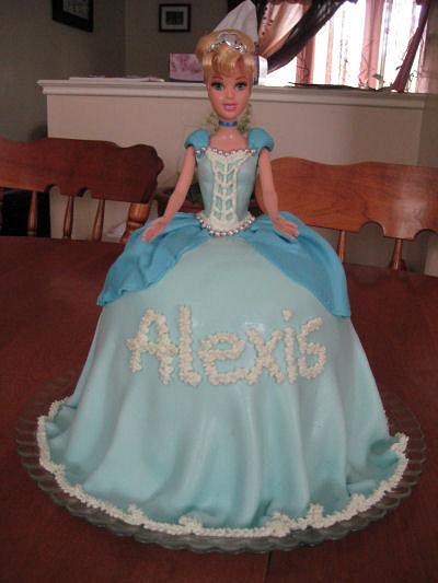 Cinderella Barbie Cake - Cake by cd3