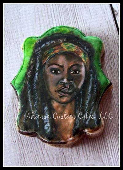 Michonne cookie ~ The Walking Dead - Cake by Ahimsa