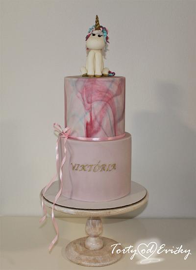 Unicorn  - Cake by Cakes by Evička