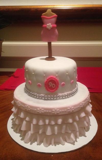 Ruffles and Sparkles Cake - Cake by 1stPlaceCakes