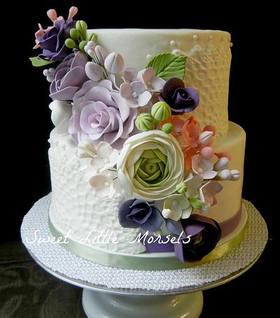 Bridal Shower Cake - Cake by Stephanie