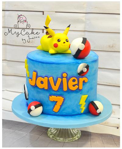 Pokemon - Pikachu - Cake by Hopechan
