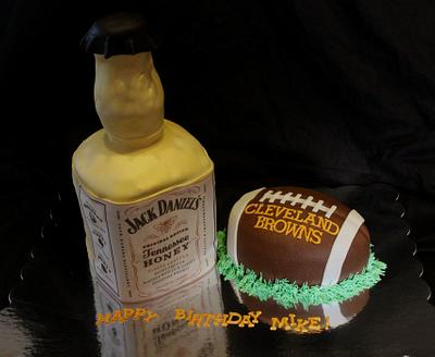 Jack Daniels Tennesse Whiskey Cake  - Cake by Jewell Coleman