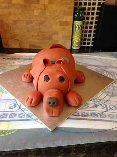 Harry the Dog  - Cake by SoozyCakes