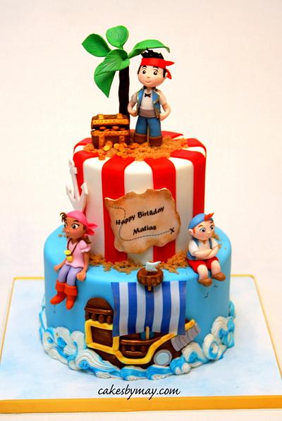 Jake and the Neverland - Cake by Cakes by Maylene