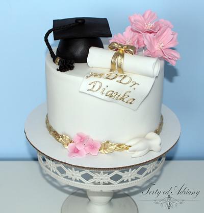 graduation ceremony - Cake by Adriana12