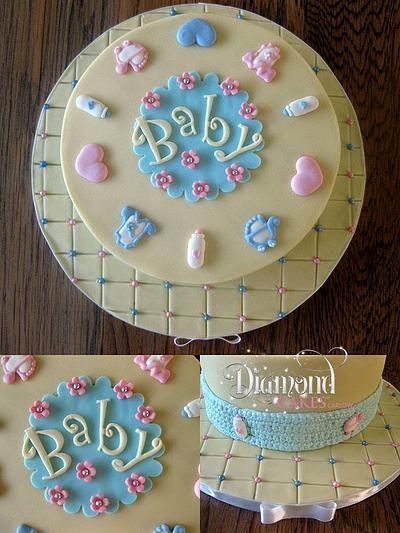 Baby Shower Cake - Cake by DiamondCakesCarlow