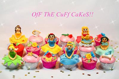 Disney Princess Cupcakes - Cake by OfF ThE CuFf CaKeS!!