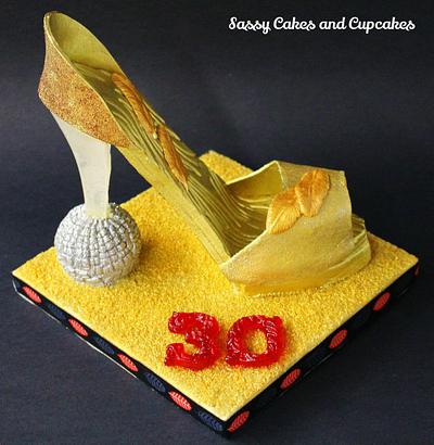 Disco Inferno - Cake by Sassy Cakes and Cupcakes (Anna)