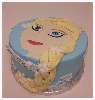 Elsa - Cake by Hokus Pokus Cakes- Patrycja Cichowlas