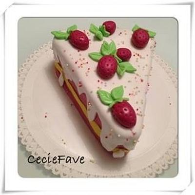 Sweet slice of cake  - Cake by CecieFave by Cecilia Favero
