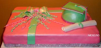 A GRADUATION SHEET CAKE - Cake by Linda