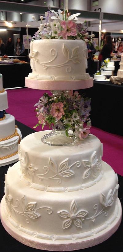 Wedding Cake.. - Cake by CakesbyAnusha