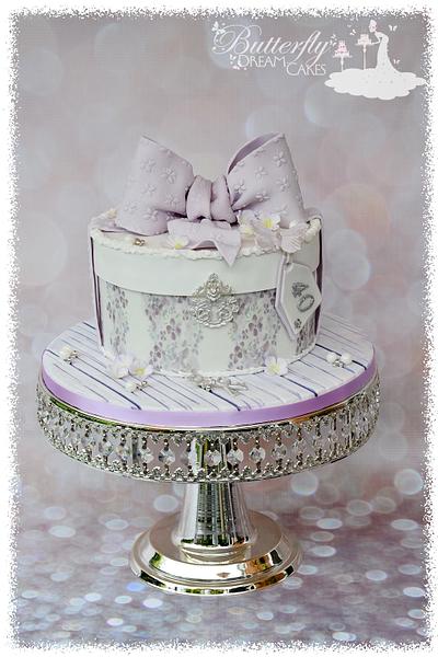 A 40th birthday cake - Cake by Julie