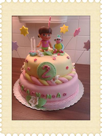 Dora - Cake by Nikoletta Giourga