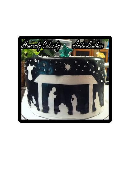 Nativity Scene - Cake by Anita