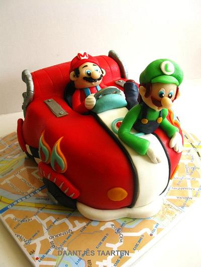 Look out Mario - Cake by Daantje