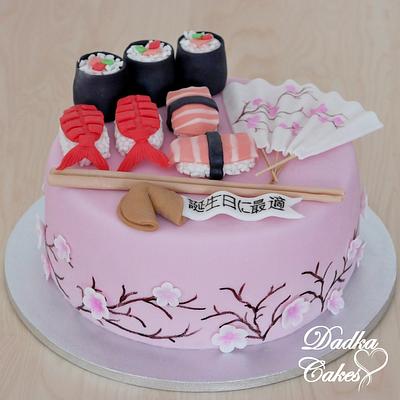 Sushi cake - Cake by Dadka Cakes