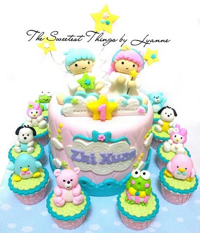 The little twin stars and friends - Cake by lyanne