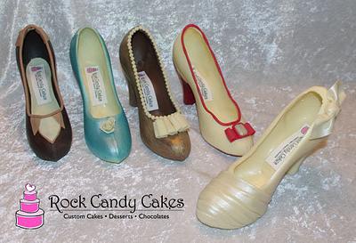 Chocolate Shoes - Cake by Rock Candy Cakes