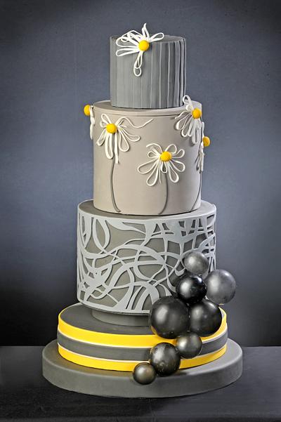 Modern Cake for American Cake Decorating Trend issue - Cake by D'Adamo Cinzia