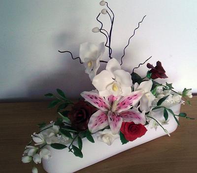 Flowers - decoration - Cake by Anka