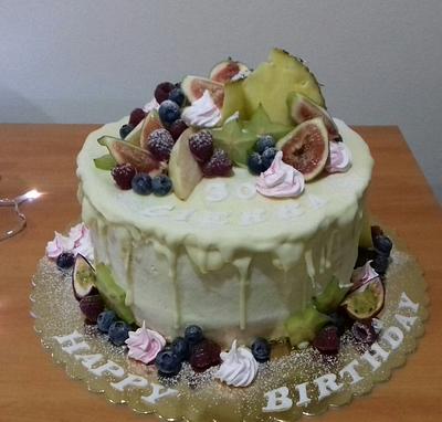 Friut cake  - Cake by Ellyys