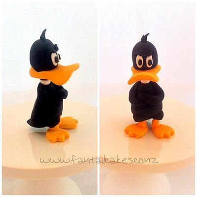 Grumpy Daffy Duck - Cake by Fantail Cakes