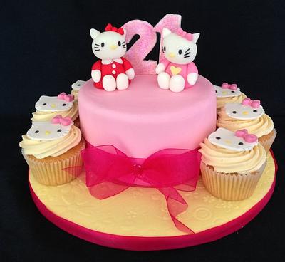 Hello Kitty 21st - Cake by Lesley Southam