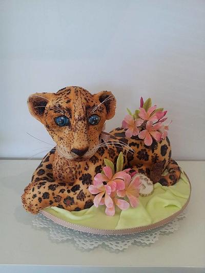 A big cat for my big boy turning 3 - Cake by Bistra Dean 