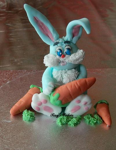 Cute Bunny Rabbit  - Cake by RazsCakes