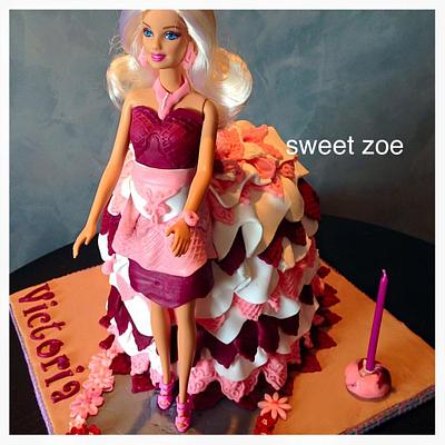 Barbie Cake - Cake by Dimitra Mylona - Sweet Zoe Cakes