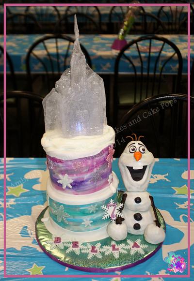 Frozen - Cake by Ambria's
