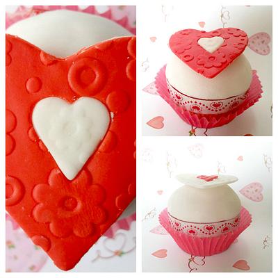 Heart Valentine - Cake by miettes