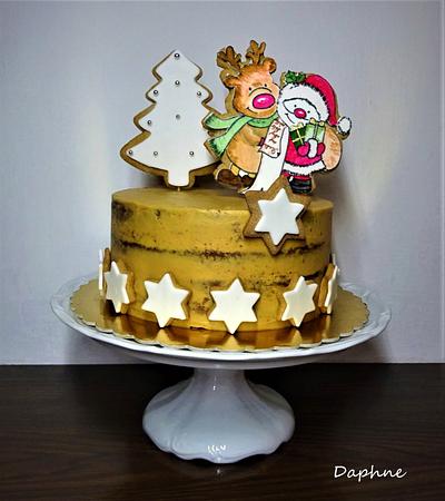 Christmas cookies cake - Cake by Daphne