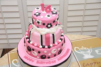 16th Birthday Cake - Cake by Saranya Thineshkanth