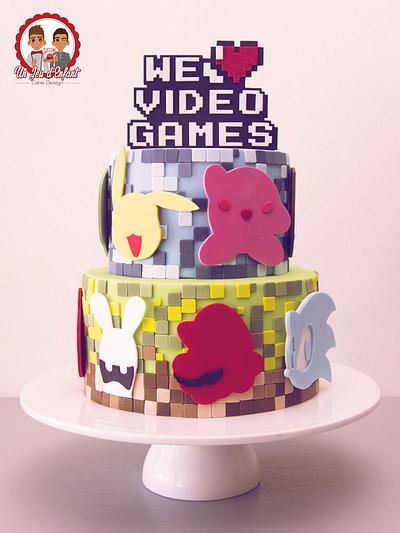 We <3 VideoGames  - Cake by CAKE RÉVOL