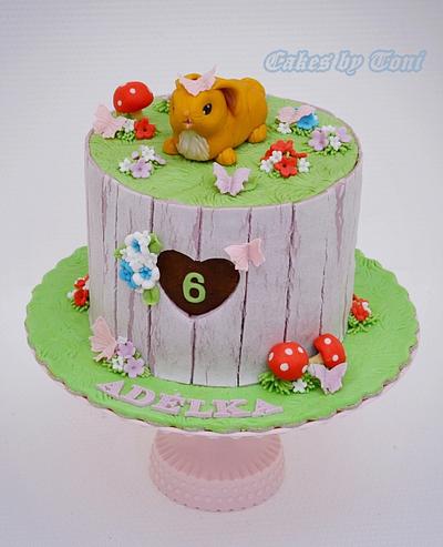Reddish- yellow bunny :) - Cake by Cakes by Toni
