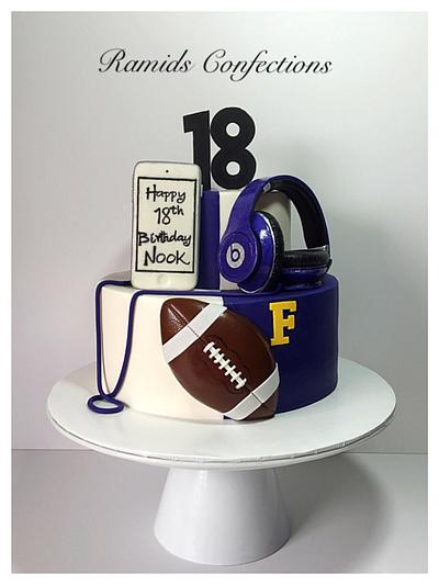 Music and Football - Cake by Ramids